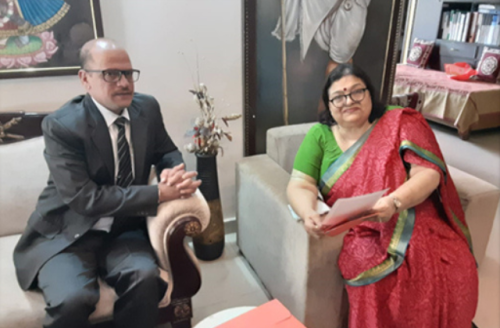 Prof. Chandrakala padia Vice Chancellor, Bikaner University Rajasthan Dept. of Political Science – BHU Annual Day Chief Guest- 2020